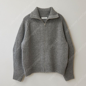 Peces galerie full zip-up(gray)