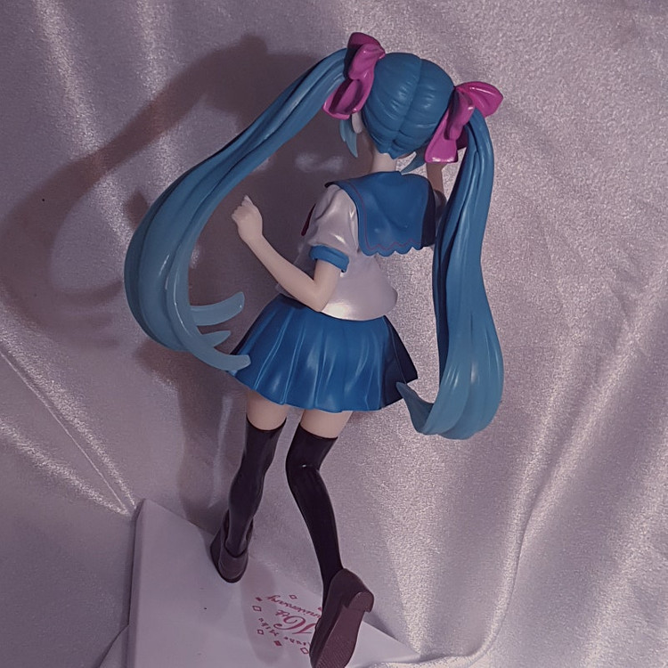 보컬로이드 하츠네 미쿠 16주년 부타 안경 미소녀 피규어 누이구루미 인현 일괄 이미지