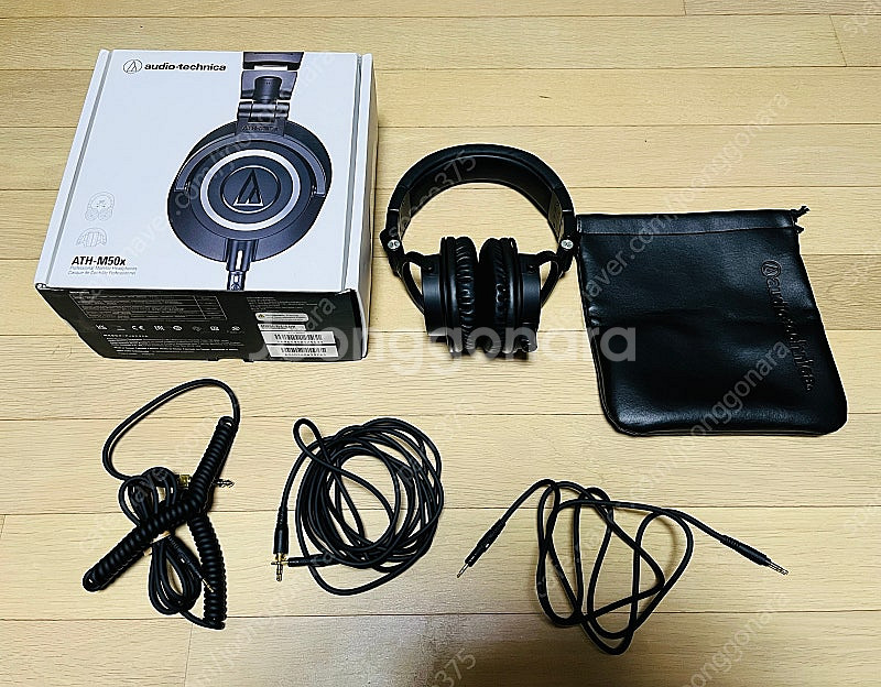 오디오 테크니카 ATH-M50x 풀박스 헤드셋 판매--0