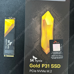 하이닉스 Gold P31 SSD 2TB ( PCIe NVME M.2 ) 2TB 팝니다