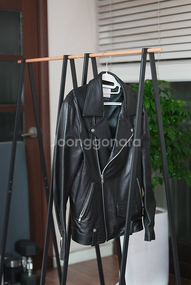 비바스튜디오 레더 라이더 자켓--0