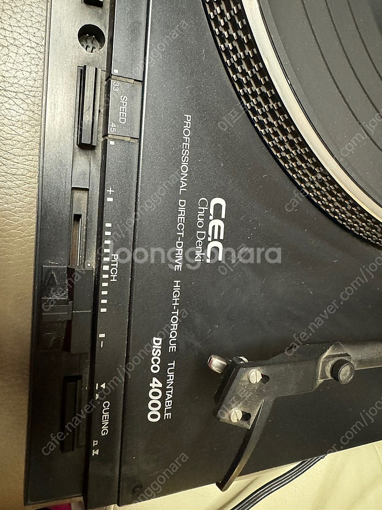CEC DISCO 4000 턴테이블 디스코4000--2