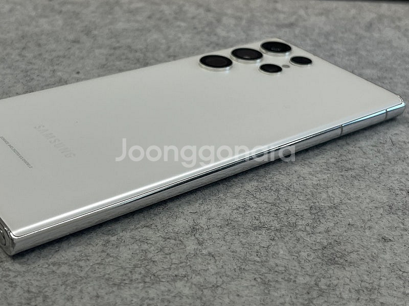 갤럭시S22울트라 화이트 512G 미세파손 무잔상 대용...--8