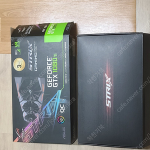 ASUS GTX 1080TI 로그 STRIX스트릭스 풀박스 팝니다