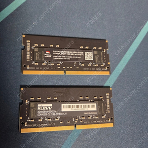 대구) 노트북 에센코어 KLEVV DDR4 16GB x 2 / 총 32GB