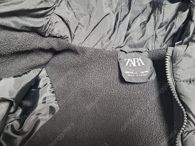 자라키즈 110사이즈 패딩 점퍼 이미지