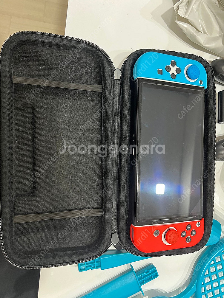 닌텐도스위치 oled 실사용 4시간 미만 s급 판매합니...--1