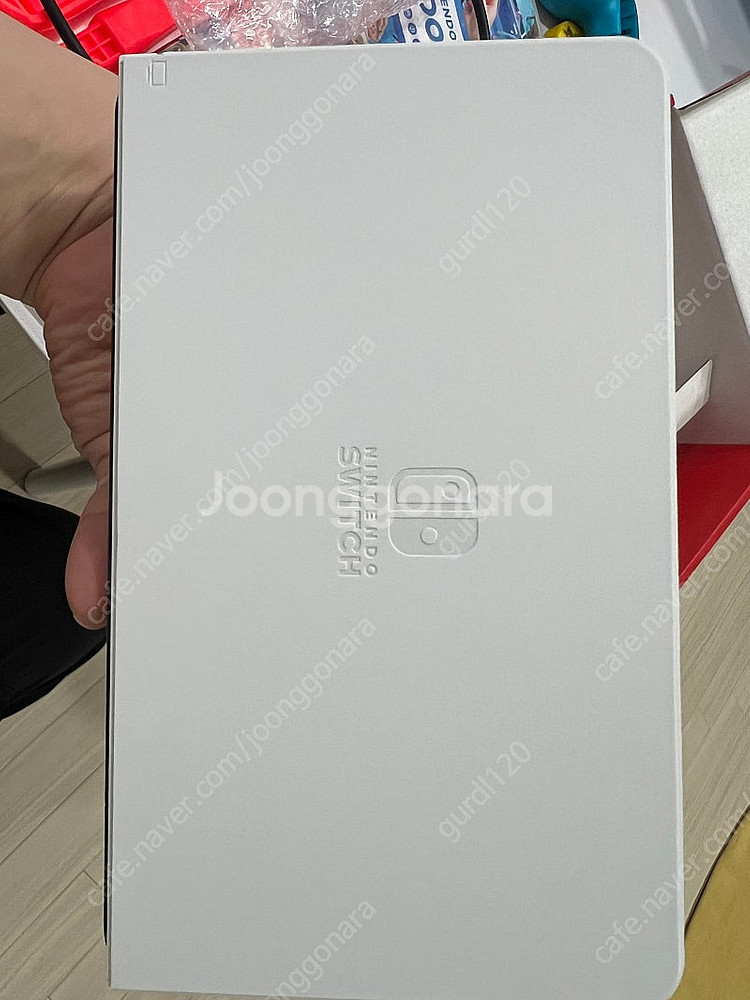 닌텐도스위치 oled 실사용 4시간 미만 s급 판매합니...--2