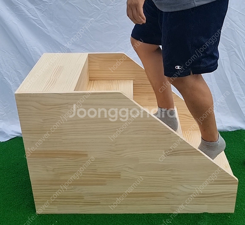 강아지 원목 계단, 침대계단 판매합니다.--8