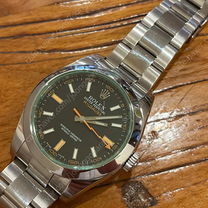 롤렉스 밀가우스 그린 116400GV 판매 Rolex Milgauss 116400GV