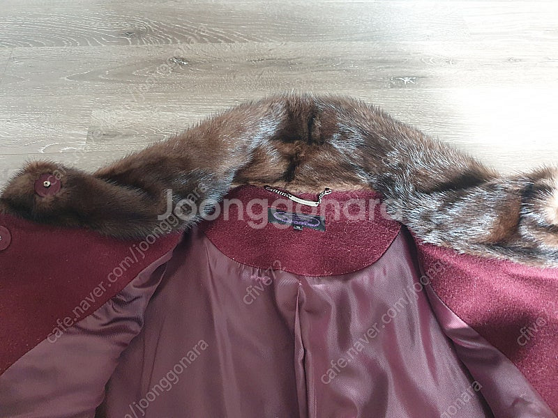 가격내려..........꼼빠니아 캐시미어 밍크 모코트...--6