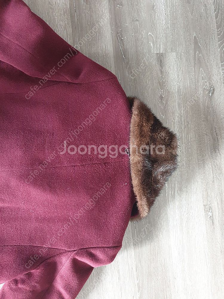 가격내려..........꼼빠니아 캐시미어 밍크 모코트...--9