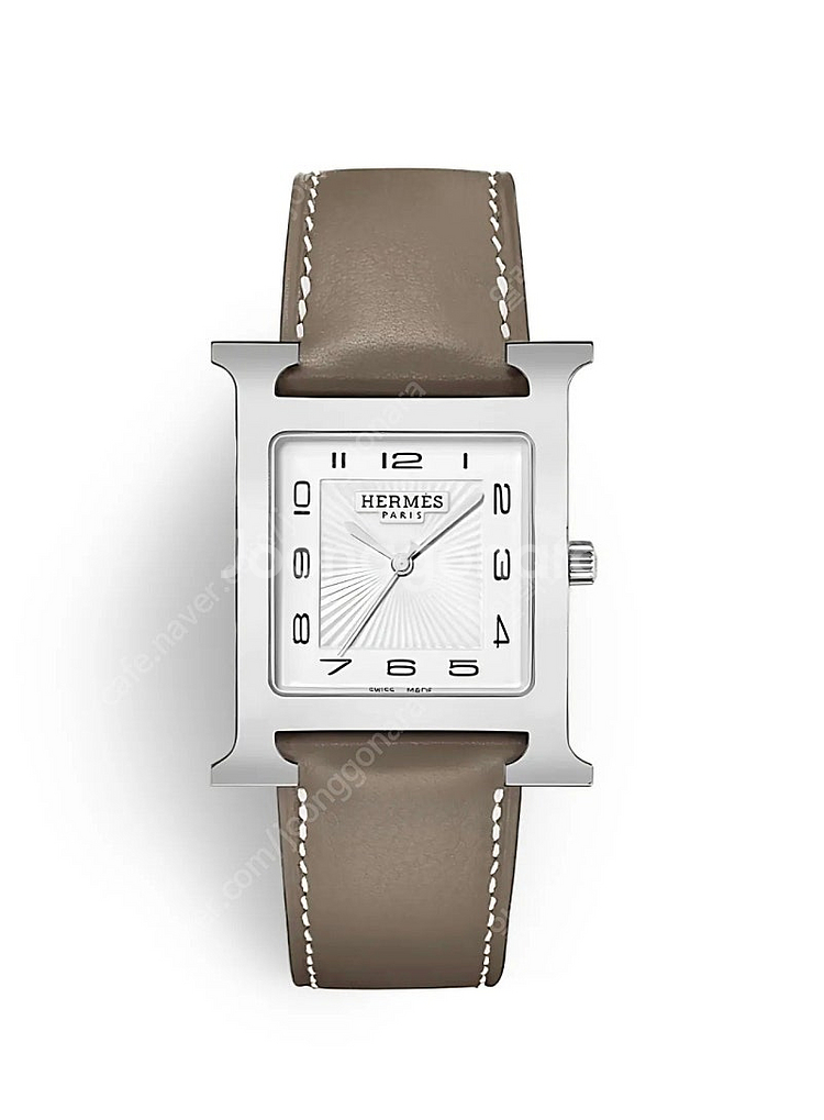 에르메스 Heure H 워치, 34mm 라지, 남성라인...--0