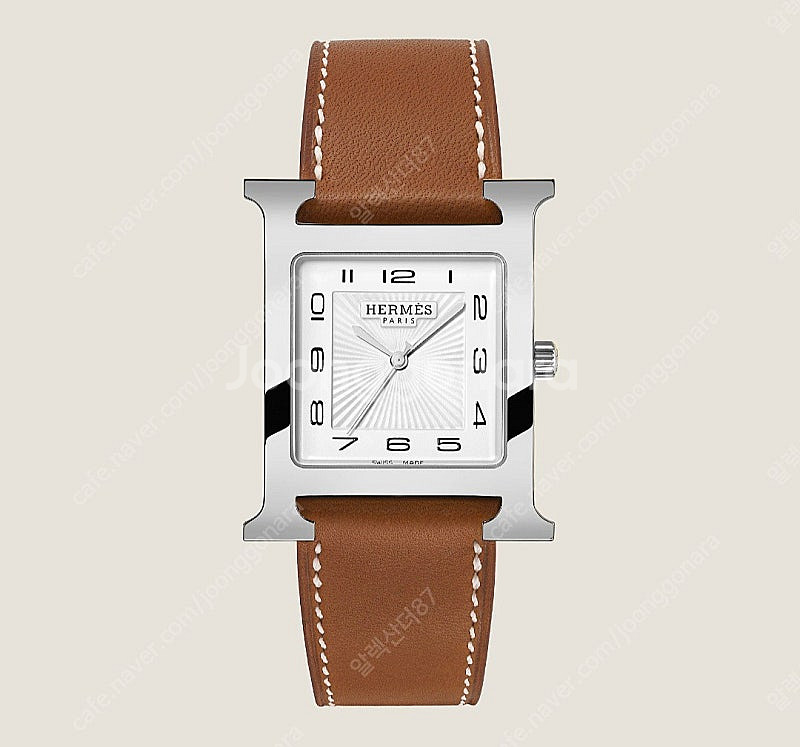 에르메스 Heure H 워치, 34mm 라지, 남성라인...--3