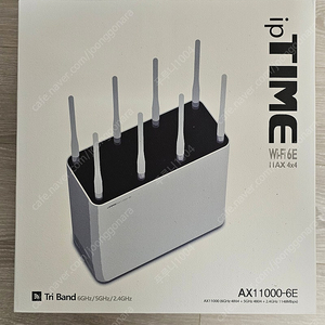 EFM 네트웍스 아이피타임 IPTIME AX11000-6E 유무선 인터넷 공유기