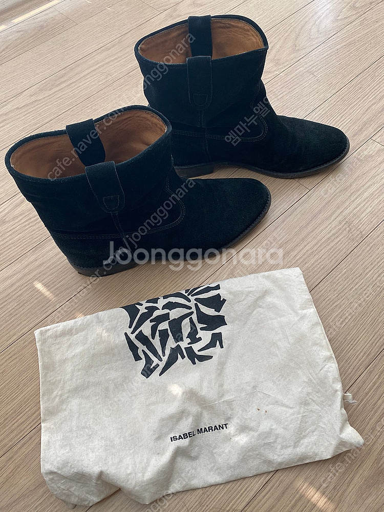 정품 이자벨마랑 크리시 앵클부츠 39size(250)+--0