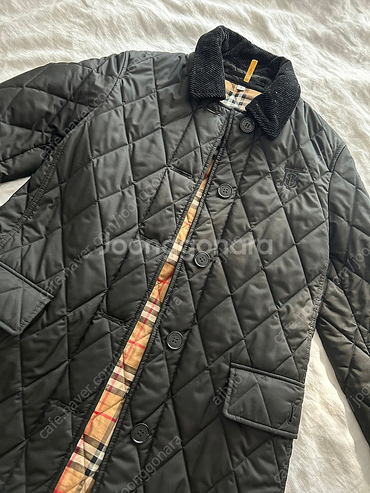 버버리 데레햄 s 블랙--0