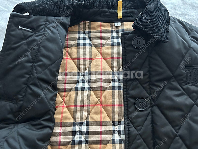 버버리 데레햄 s 블랙--2