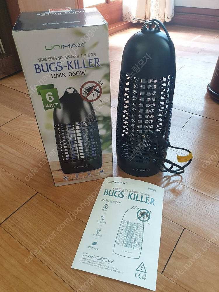 유니맥스 해충 퇴치 모기 퇴치 4W 2개, 6W 1개--3