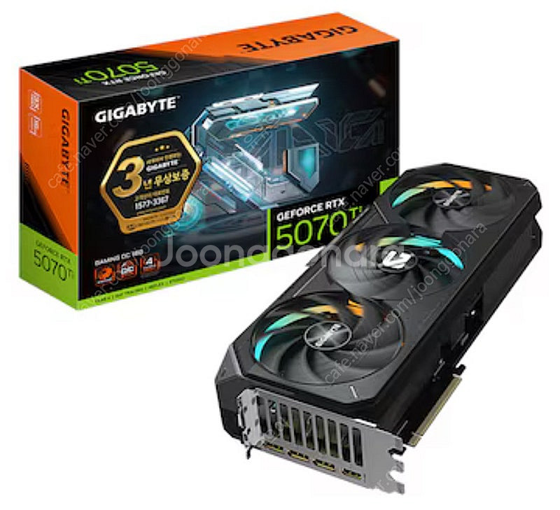 기가바이트 5070ti gaming oc 미개봉--0