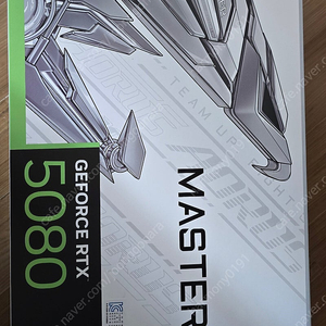 기가바이트 RTX 5080 AORUS MASTER ICE(어마 아이스) 개봉품 팝니다.