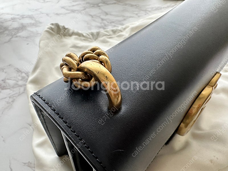 구찌 하트백 GG 마몬트 체인 숄더백--6