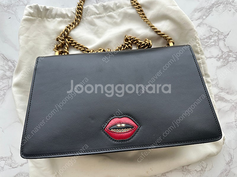 구찌 하트백 GG 마몬트 체인 숄더백--7