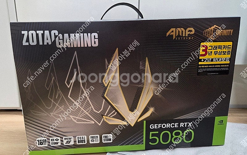 RTX 5080 amp 익스 새상품--0