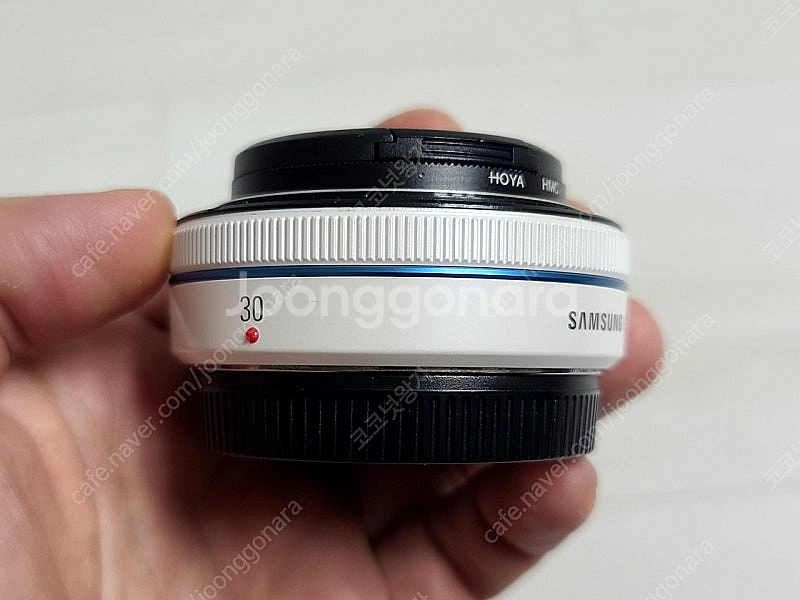 삼성 nx 30mm f2.0 렌즈(화이트)--0
