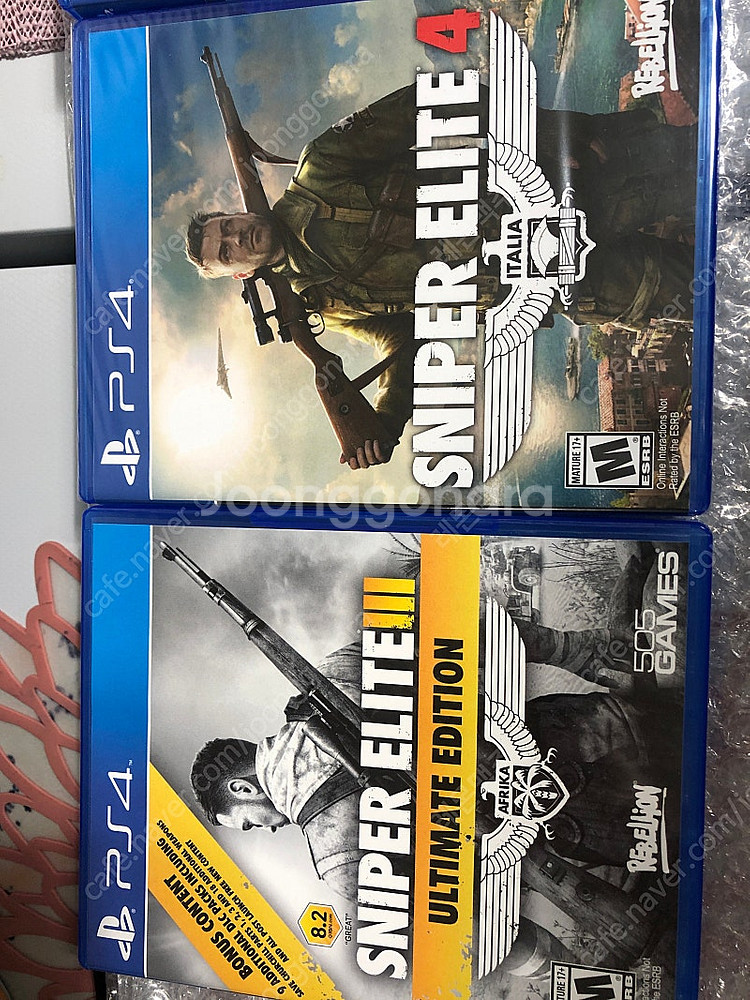 ps4 스나이퍼 엘리트 3+4+5 일괄 판매--1