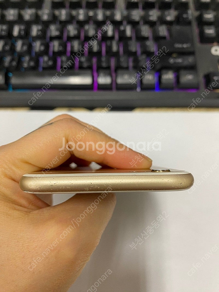 025748 아이폰6S 골드 액정SS급 64GB 무잔상...--3