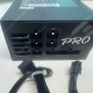 FSP Hydro PTM PRO 750W 플레티넘 파워 서플라이 풀모듈러