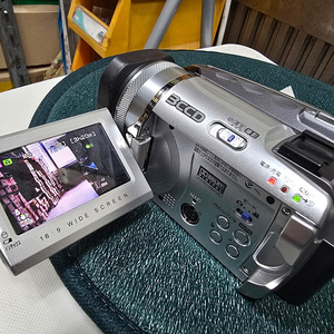 JVC victor GZ-MG505 실버 캠코더