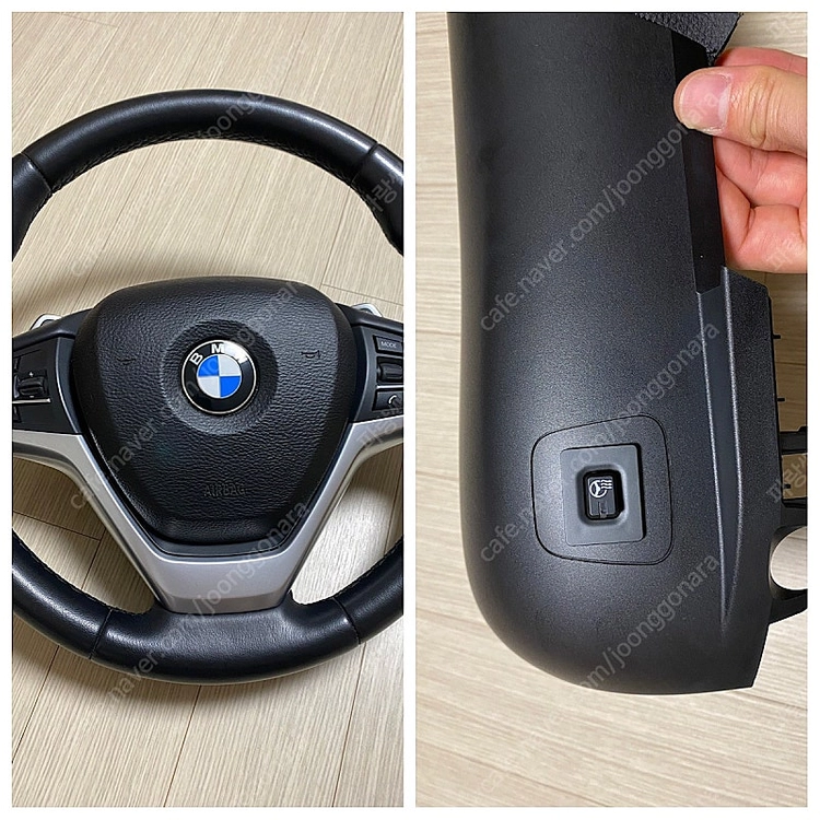 bmw 스포츠핸들 열선 세트 이미지