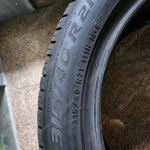 중고타이어 315 / 40 R 21 SCORPION ZERO AS 1본 80% 이상