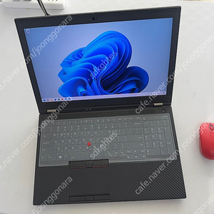 레노버 씽크패드 워크스테이션 P53 / i9 CPU / 64g ram / SSD 1T / 4K UHD LCD