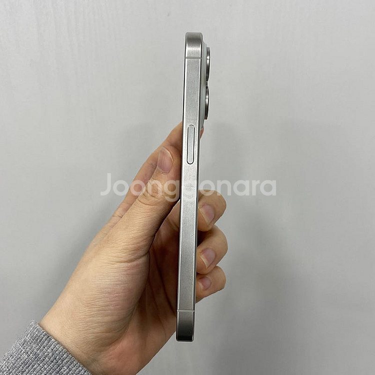 68492 아이폰15프로 256GB 화이트티타늄 A급 ...--4