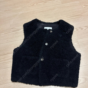 라온컴퍼니 Teddy Sheep Vest S 블랙