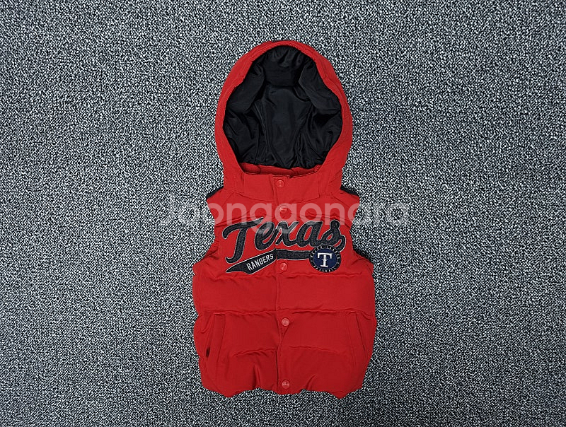 [무료배송][110]MLB 키즈 덕다운 패딩 조끼--0