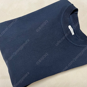 [2] 요네토미 wave cotton knit (navy)