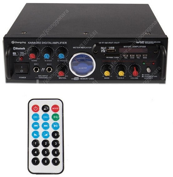 (2만원) 다용도 블루투스 앰프 AV-339BT - 고...--1