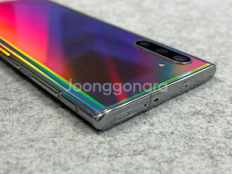 (무잔상) 갤럭시노트10 5G 아우라글로우 256G 가...--7