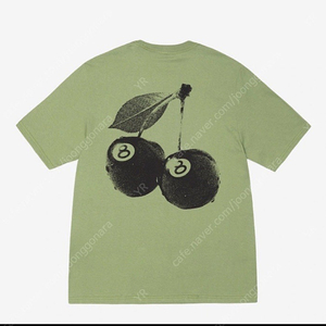 [새상품] 스투시 체리 모스그린 xl