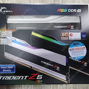 ddr5 7200 48gb (24gb * 2개) cl36 trident z5 rgb 서린 택포25