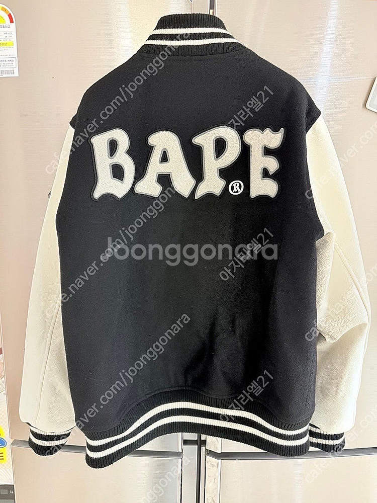 베이프 BAPE 바시티 자켓 L--1