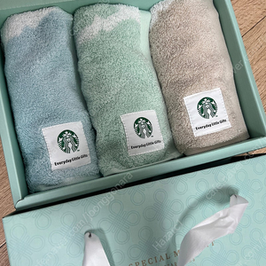 스타벅스 핸드타월