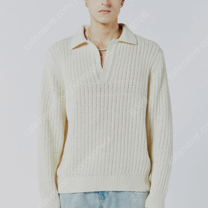 세비지 SAVAGE Boucle Knit Pullover - Ivory