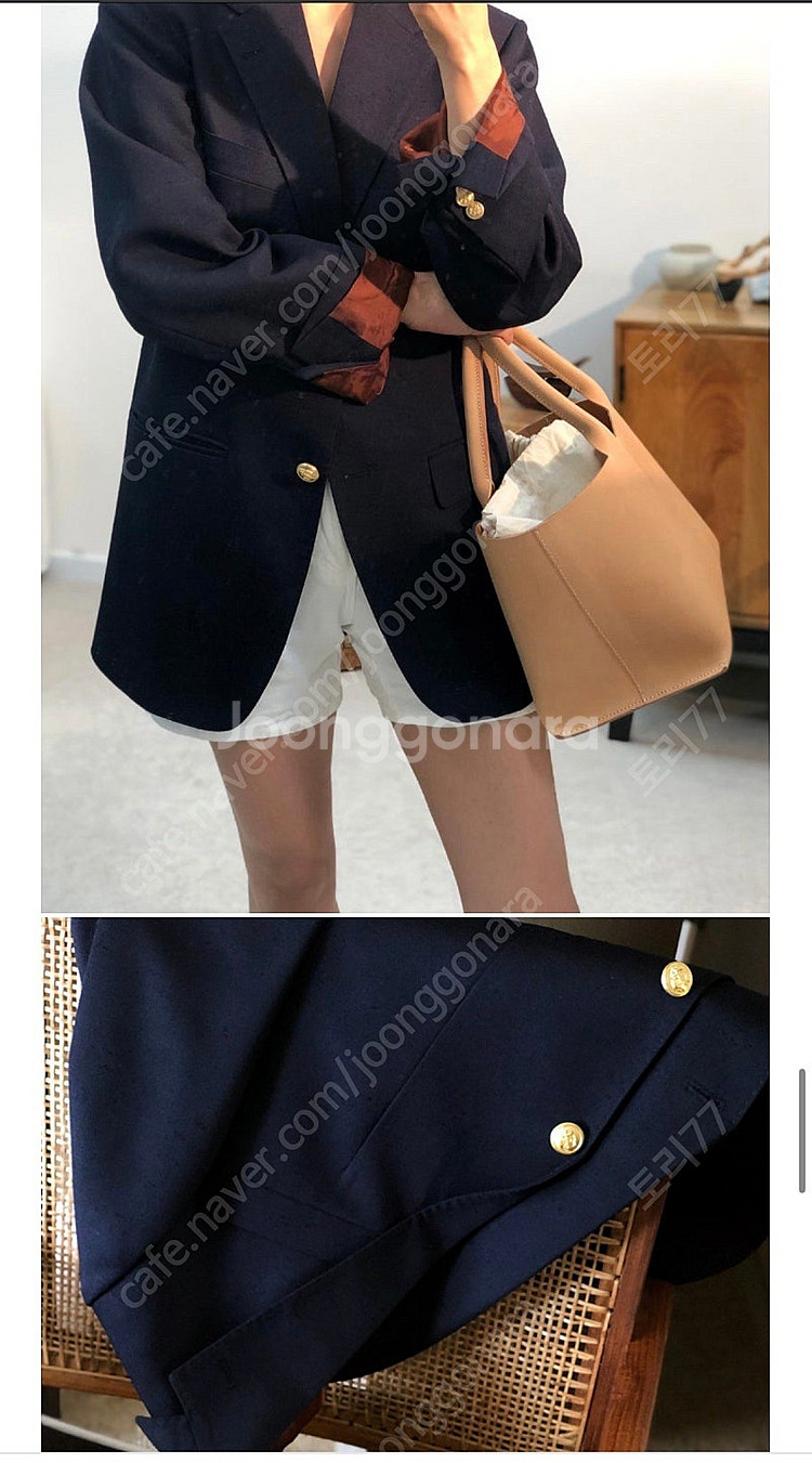 쏭스튜디오 스코틀랜드 린넨 자켓--1