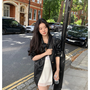 리즈 캐롤 레더 자켓 Leeds 리즈더위시 s사이즈