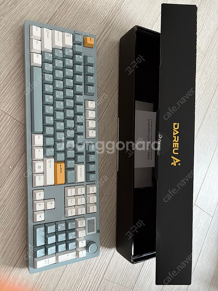 다얼유 A104 pro flex 스모키블루 저소음머스타...--2